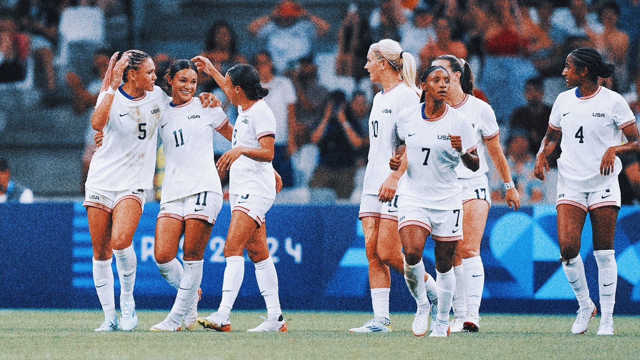 USWNT crushes Germany 4-1 in second match of Paris Olympics