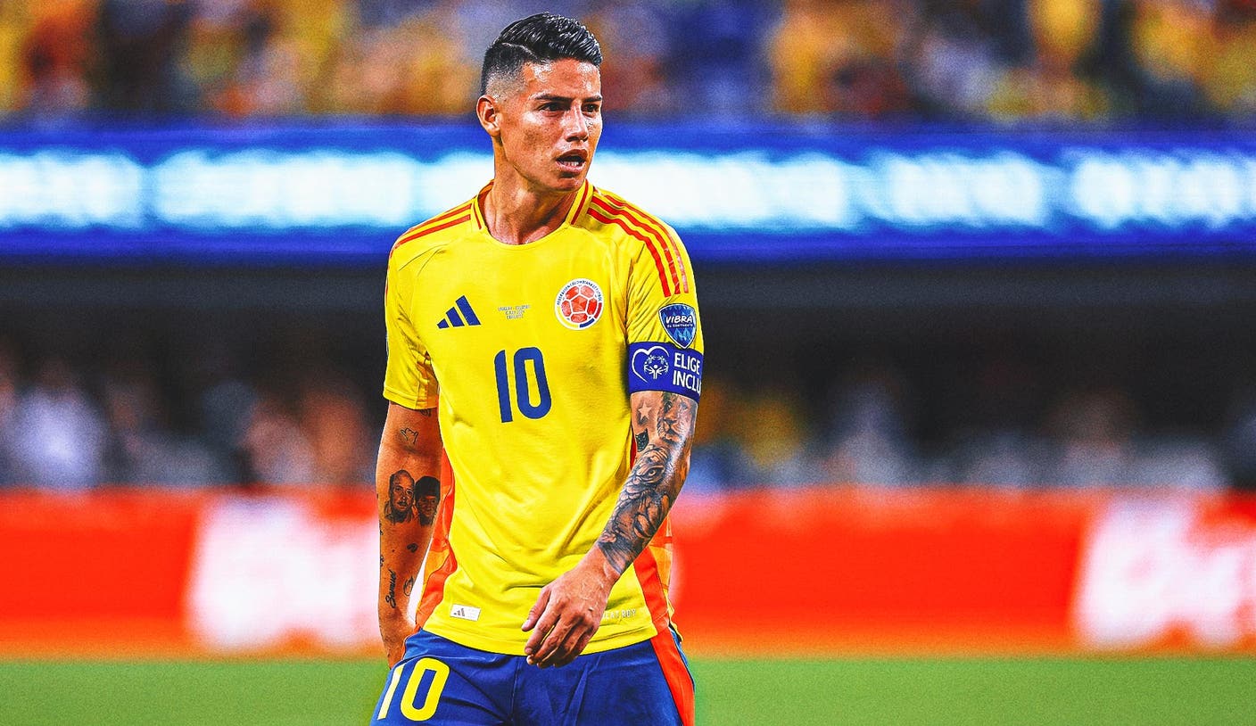 James Rodríguez having fun with beautiful revival with Colombia at Copa América