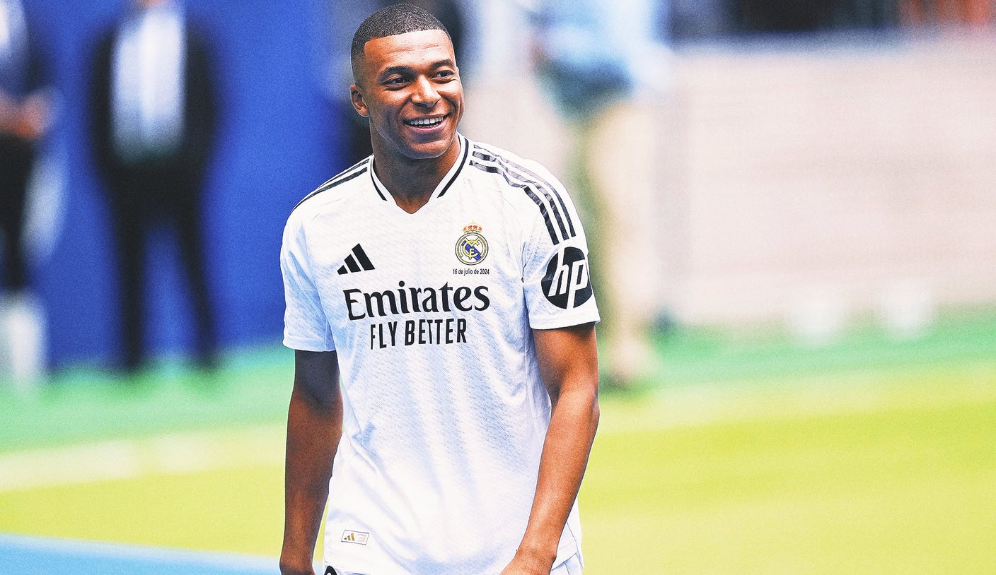 Kylian Mbappé welcomed by Actual Madrid followers at packed Santiago Bernabeu Stadium