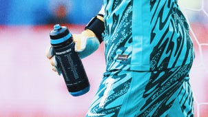 NEXT Trending Image: Jordan Pickford's wild water bottle is just the start of England's penalty preparation