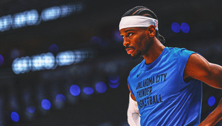 Next Story Image: 2025 NBA championship odds: Thunder favored; Knicks second
