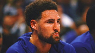 Next Story Image: Lakers broadcaster Mychal Thompson says he tried to recruit son Klay to L.A.