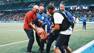 Next Story Image: Fan gets on field at U.S. game in another security incident at Olympic men's soccer