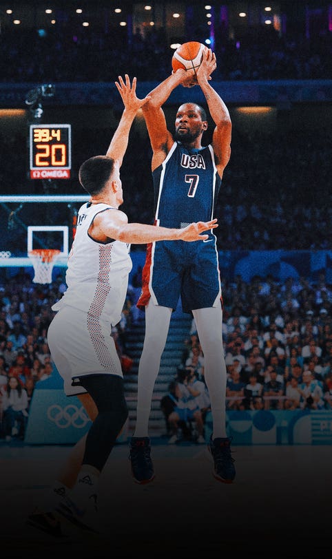Kevin Durant, LeBron James dominate as USA routs Serbia 110-84 in Paris Olympics opener