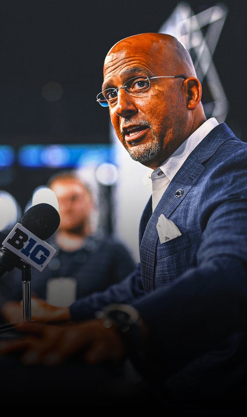 Penn State coach James Franklin questions if radio helmets will solve sign stealing