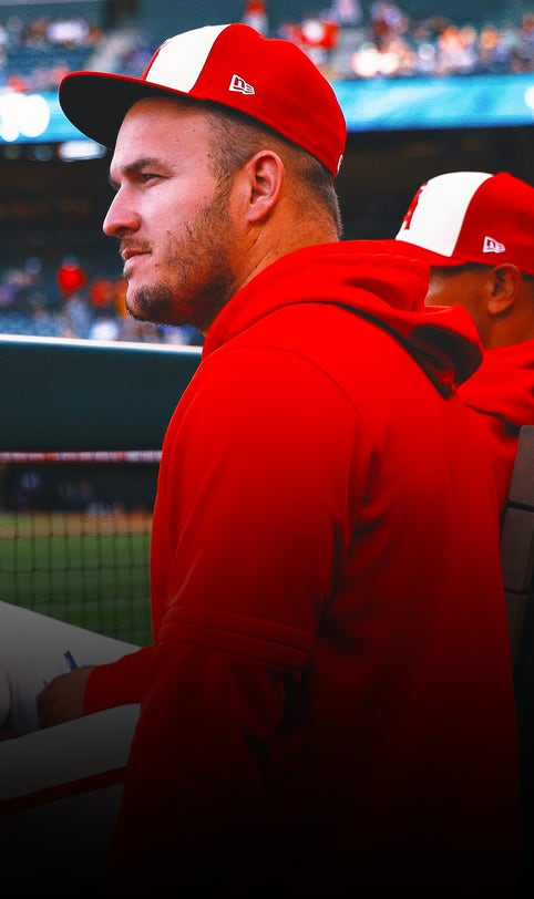 Angels star Mike Trout out for remainder of season with meniscus tear