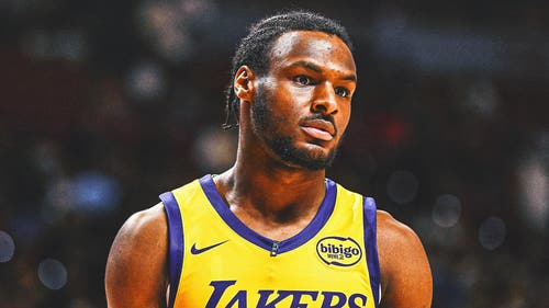NBA Trending Image: Bronny James Has Rough Night But Makes Progress in Lakers Preseason Opener