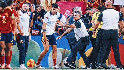 EURO CUP Trending Image: Spain captain Álvaro Morata to undergo medical check after fan incident during celebrations