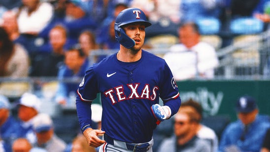 Rangers rookie, 2023 playoff standout Evan Carter (back) likely to miss rest of season