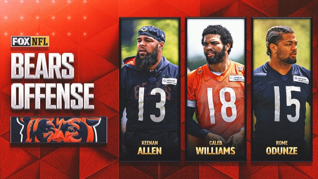 Caleb Williams-led Bears headline NFL's most-improved offenses in 2024