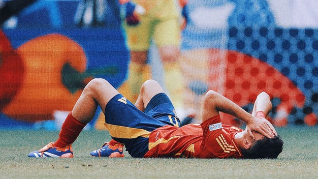 Spain star Pedri expected to miss Euro 2024 semifinal with knee injury