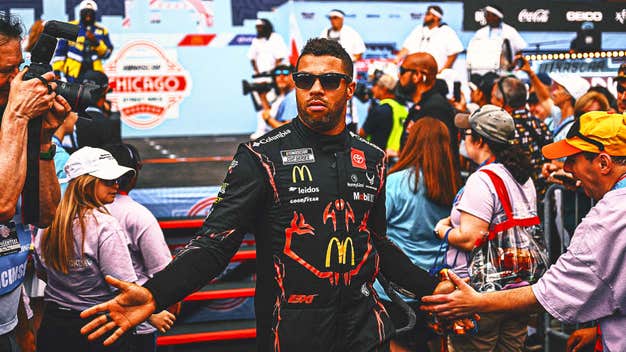 Bubba Wallace fined $50K by NASCAR for door-slamming Alex Bowman postrace