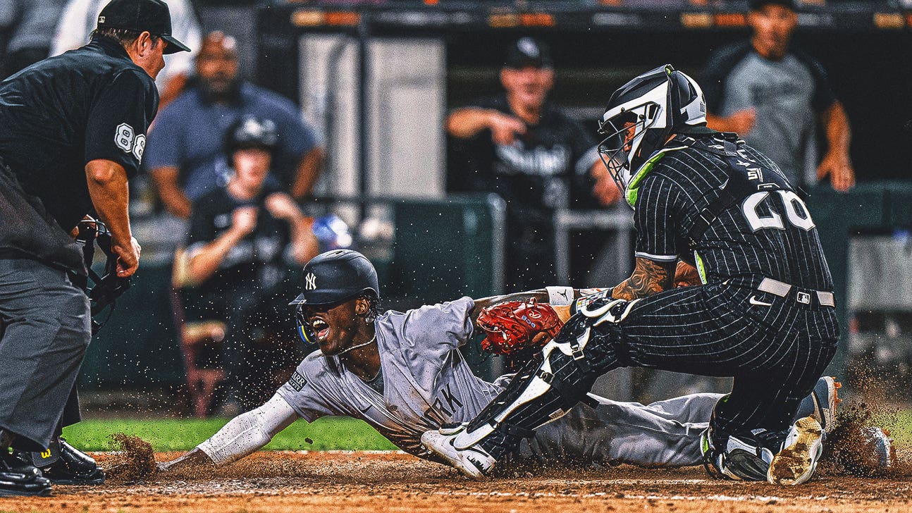 New York Yankees center fielder Jazz Chisholm Jr. likely headed to IL after  elbow injury | FOX Sports