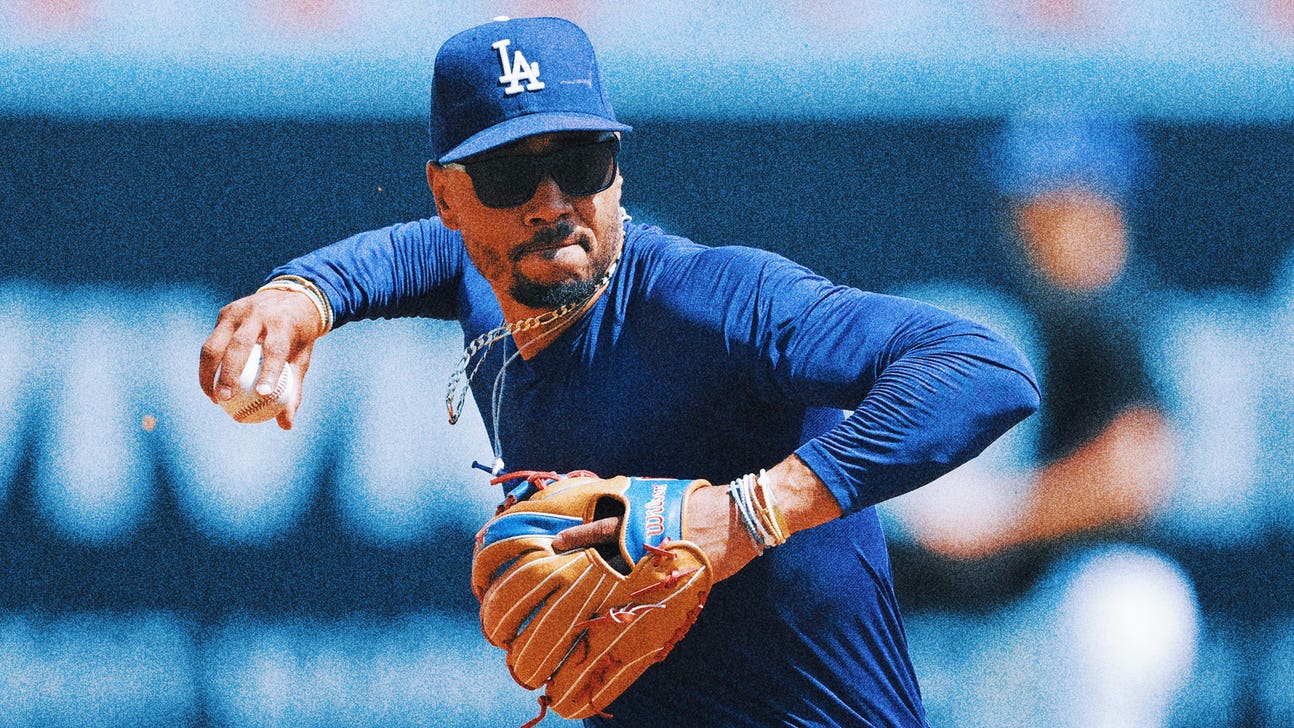 Mookie Betts will stay at shortstop but drop to No. 2 in Dodgers' order behind Shohei Ohtani