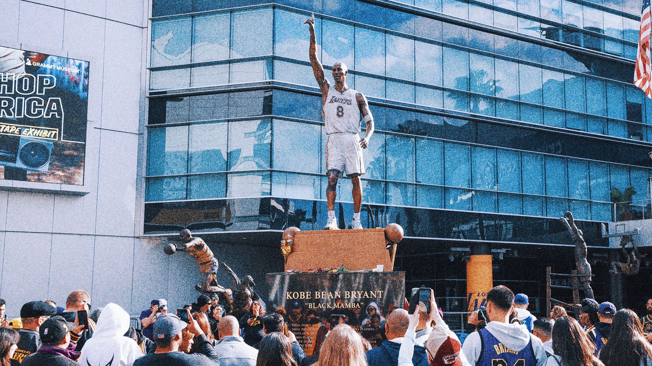 Lakers will reportedly unveil statue of Kobe Bryant, daughter Gianna in private ceremony Friday