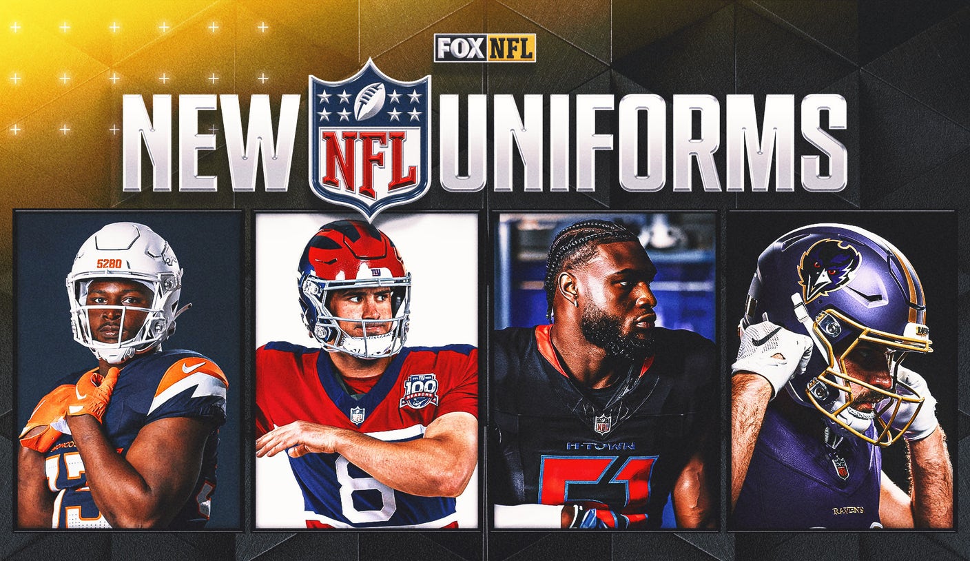 2024 NFL uniform changes: Which team&rsquo;s new designs look best 