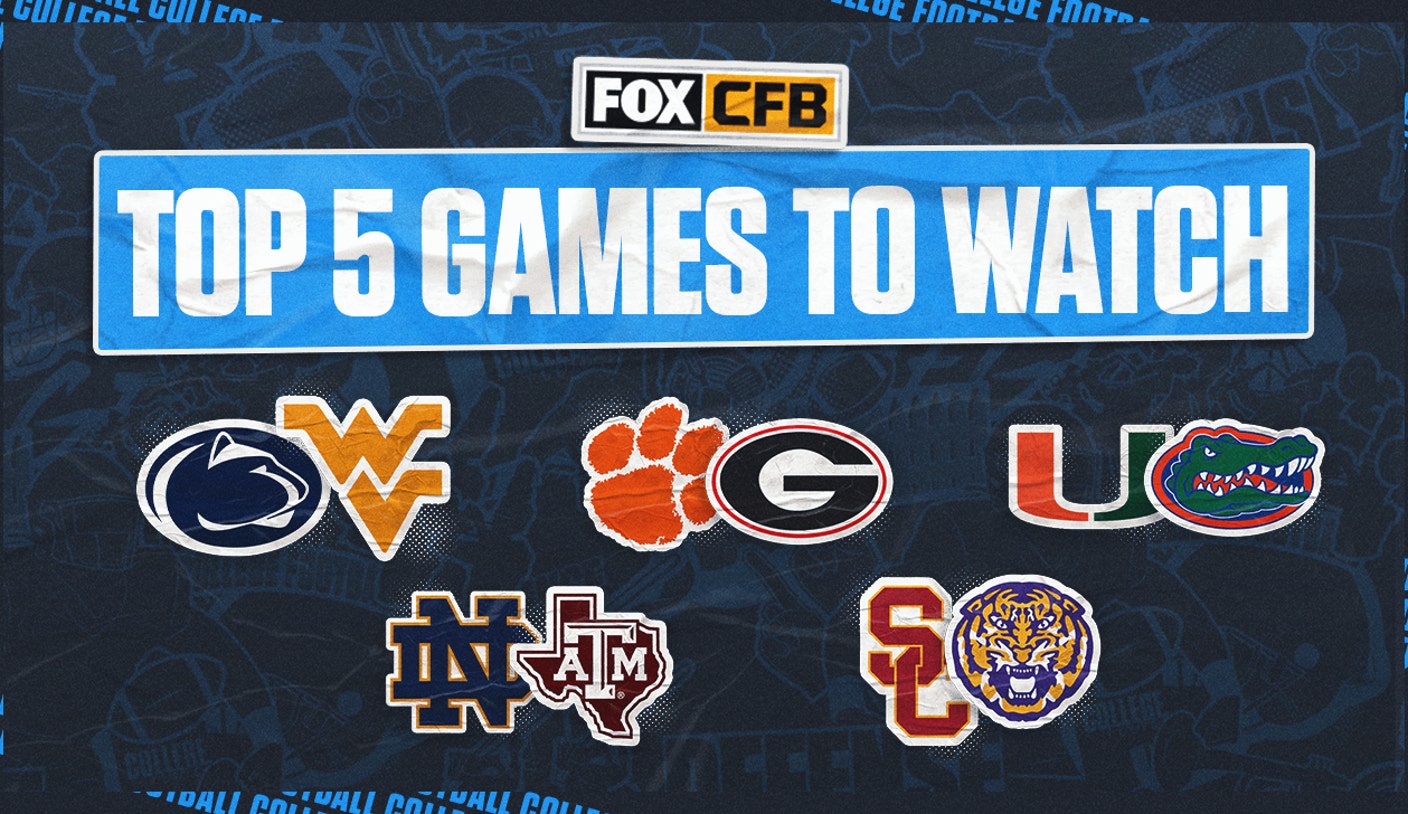 College Football Week 1 Preview MustWatch Games Kick Off 2024 Season