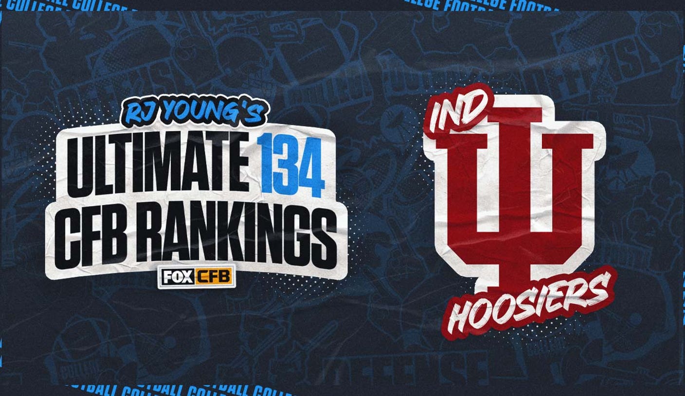 2024 College Football Indiana Hoosiers Ranked No. 97 by RJ Young BVM