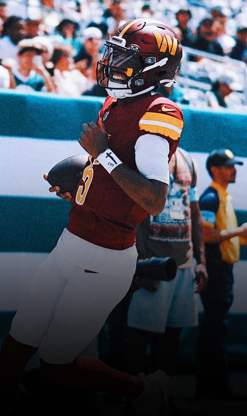 The 'buzz' about Jayden Daniels keeps building after impressive preseason debut