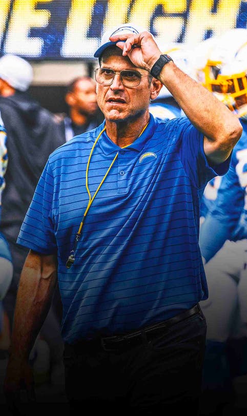 Jim Harbaugh seeks answers for Chargers' offense: 'There's a lot of work to be done'
