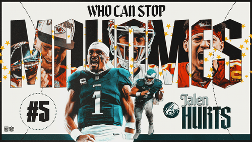 NFL Trending Image: Biggest challengers to a Chiefs three-peat: No. 5, Jalen Hurts' Eagles