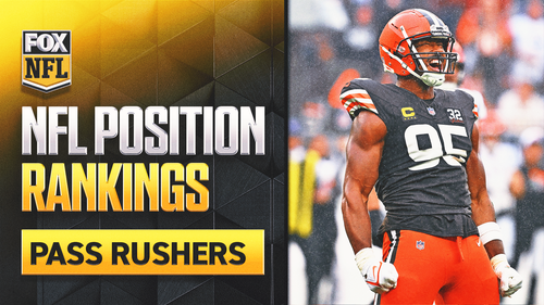 PITTSBURGH STEELERS Trending Image: 2024 Best NFL pass rushers: Myles Garrett, T.J. Watt lead rankings