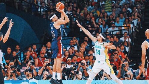 NBA Trending Image: USA rolls into semifinals of Paris Olympic men's basketball tournament