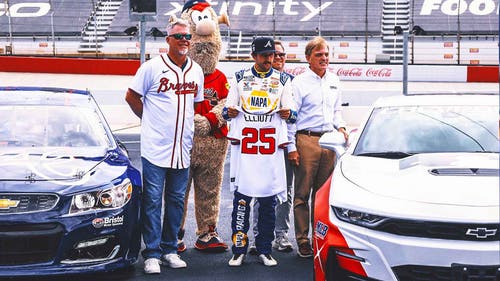 NASCAR Trending Image: Around the horn and track: Chipper Jones, Chase Elliott envision baseball at Bristol