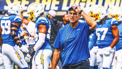 NFL Trending Image: Jim Harbaugh seeks answers for Chargers' offense: 'There's a lot of work to be done'