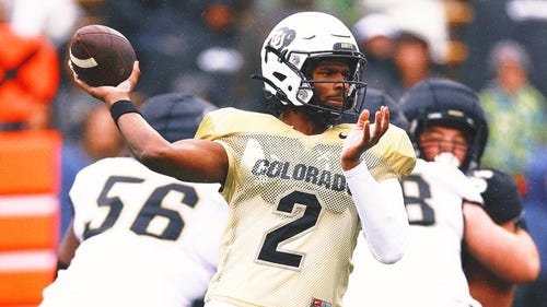 COLLEGE FOOTBALL Trending Image: Colorado social media causes stir with bizarrely edited video of Shedeur Sanders TD throw