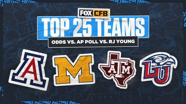 Odds vs. AP Top 25 vs. RJ Young's Ultimate 134: Most overrated/underrated teams