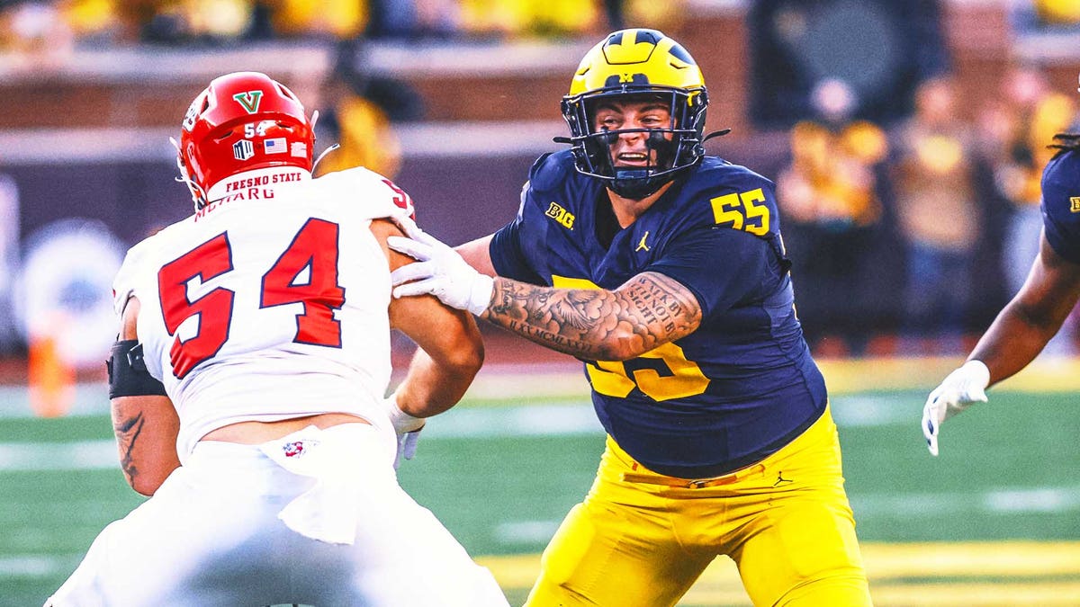 Mason Graham is one of the few blue chip talents in this class, boasting a rare combination of size, strength and agility. (Getty Images)