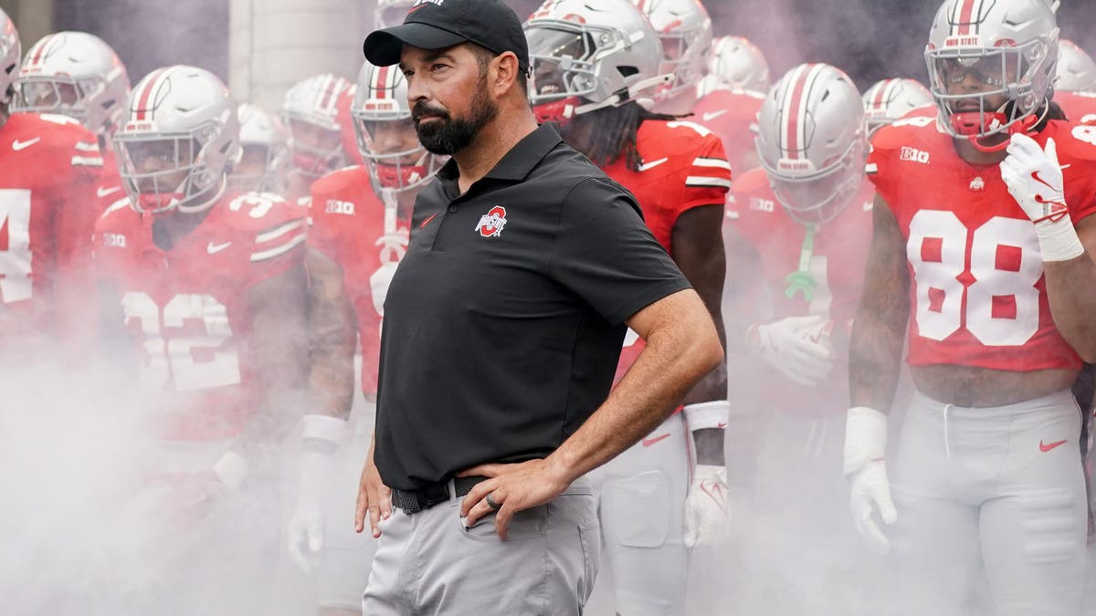 Ryan Day's Ohio State team scored touchdowns on five of its first six possessions in a 56-0 win over Western Michigan. (Photo by Jason Mowry/Getty Images)
