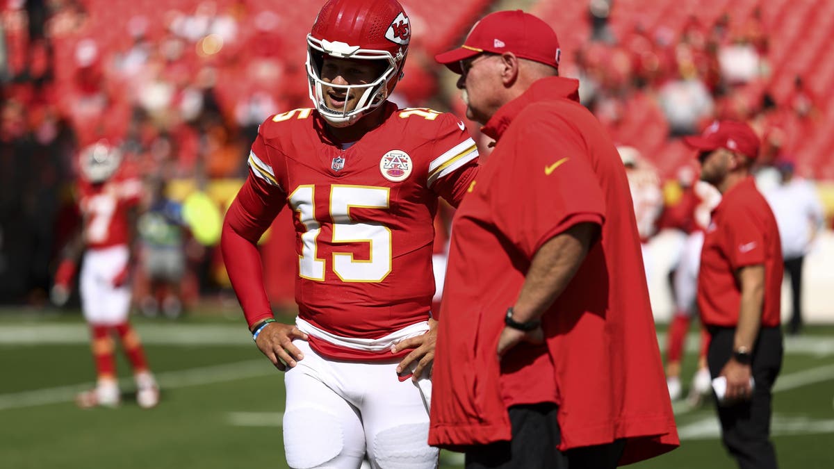 Are the Chiefs lucky? Colin Cowherd says no. Instead, he credits their top-notch QB and coach, adding, "Luck comes to the prepared." (Photo by Kevin Sabitus/Getty Images)