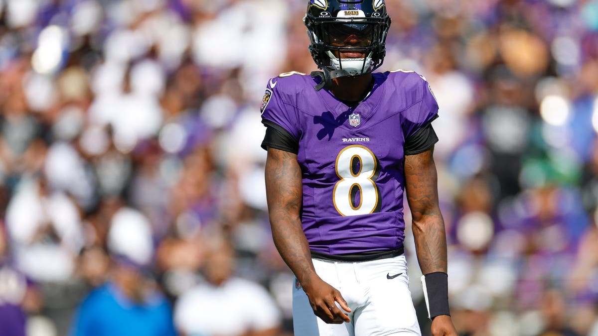 Reigning NFL MVP Lamar Jackson and the Baltimore Ravens are a disappointing 0-2 on the season. (Getty Images)
