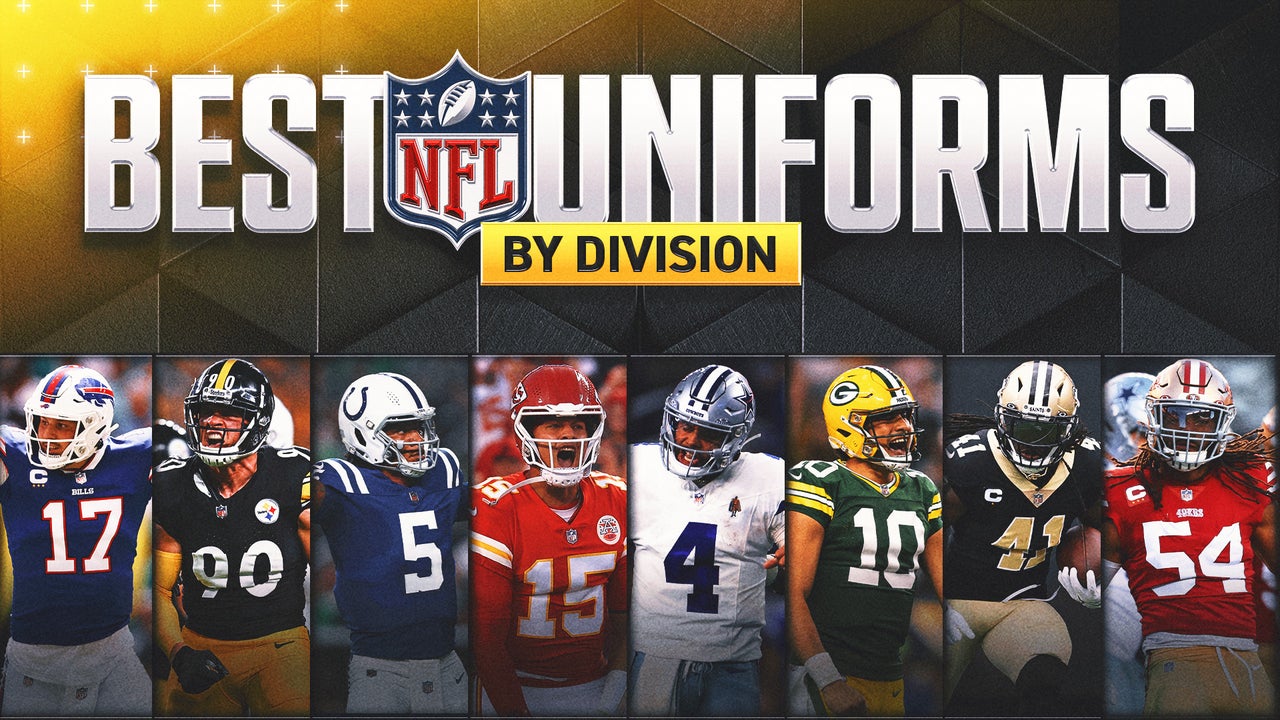 NFL uniforms: Who has the best look in each division? | FOX Sports, image size:1280x720
