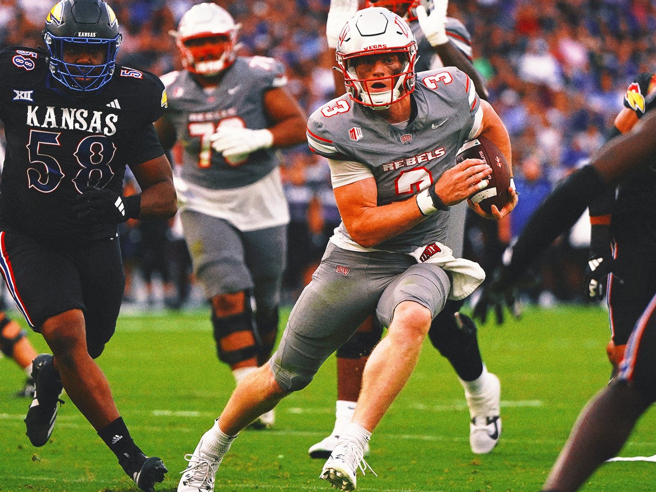 UNLV QB Matthew Sluka to sit out rest of 2024 over apparent NIL conflict |  FOX Sports