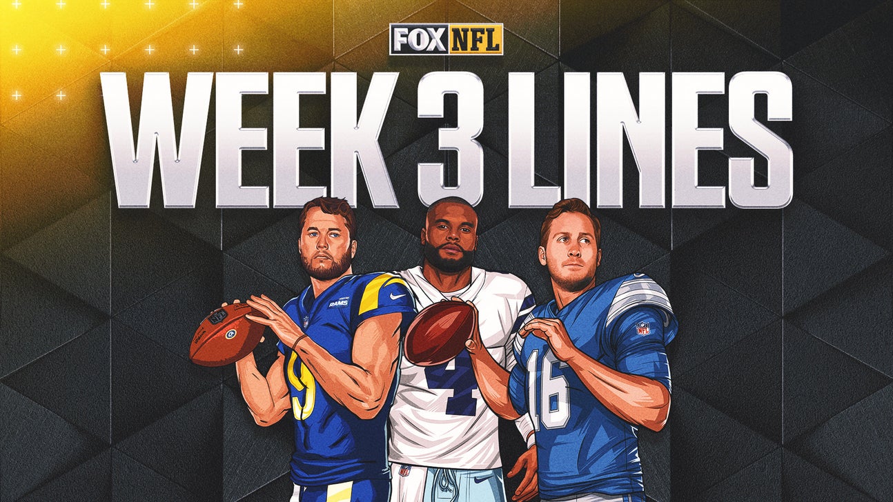 2024 NFL odds Week 3 Lines, spreads for all 16 games FOX Sports