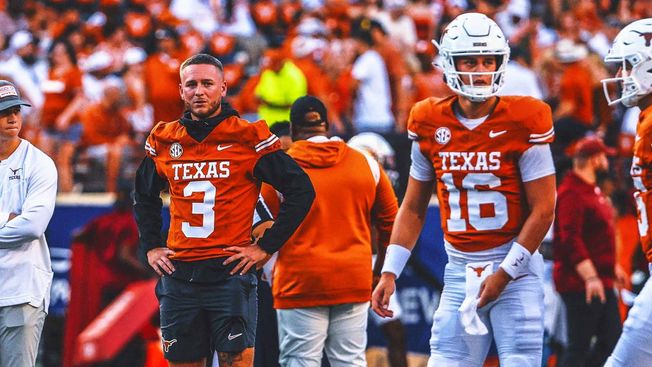 Texas QB Quinn Ewers remains questionable ahead of SEC play