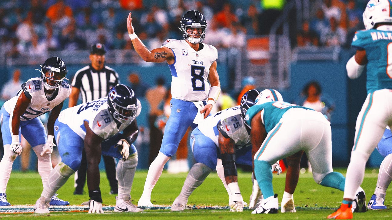 Titans quarterback Will Levis exits with shoulder injury vs. Dolphins | FOX Sports