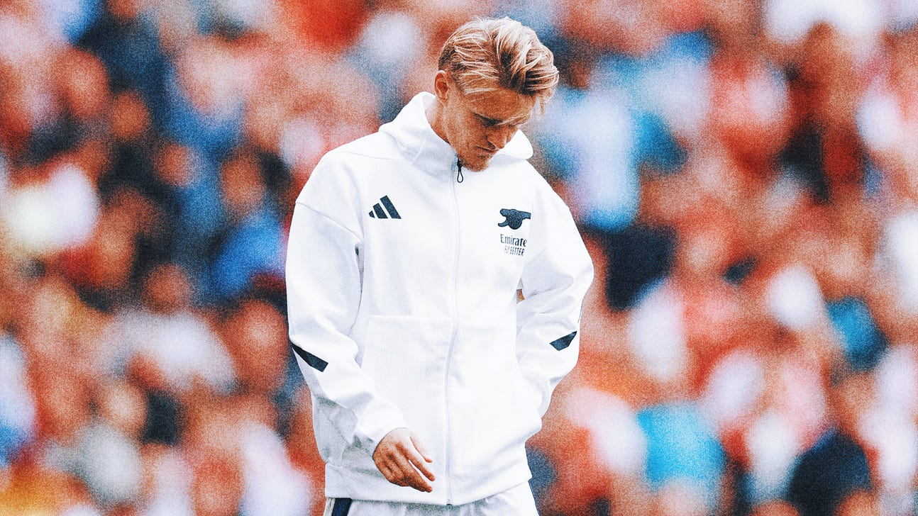 Arsenal captain Martin Odegaard will be out 'a while' with