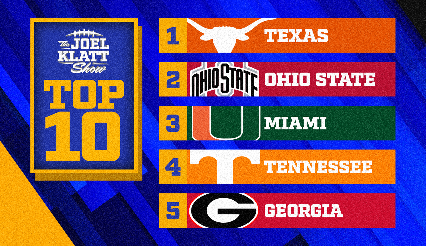 2024 College Football Rankings Klatt's Top 10 Teams After Week 4 BVM