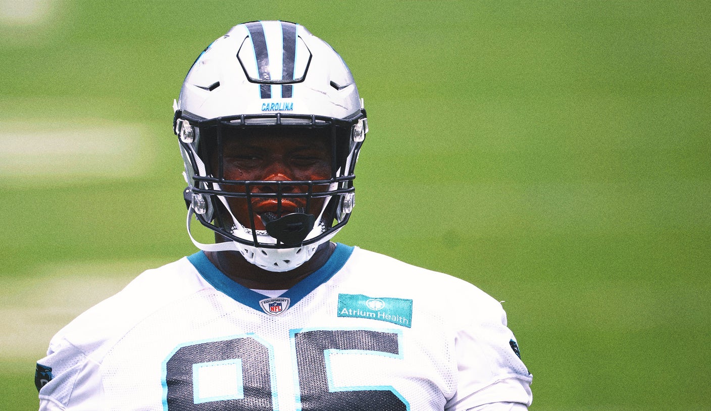 Panthers DT Derrick Brown sidelined with season-ending knee injury