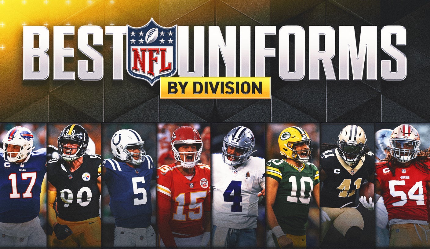 NFL uniforms Who has the best look in each division FOX Sports