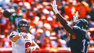 NEXT Trending Image: Tom Brady's LFG Player of the Game Baker Mayfield shows Bucs in good hands at QB