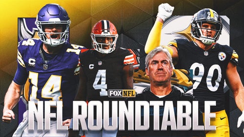 NFL Trending Image: Vikings a title contender? First coach fired? Would Browns bench Deshaun Watson?