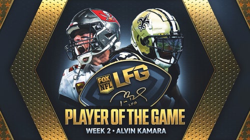 DALLAS COWBOYS Trending Image: Tom Brady’s LFG Player of the Game for Week 2: Saints RB Alvin Kamara