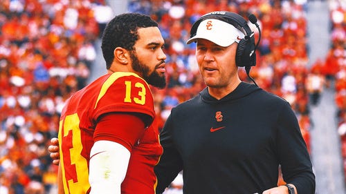 USC TROJANS Trending Image: USC HC Lincoln Riley's advice for Bears QB Caleb Williams: 'Go back to the basics'