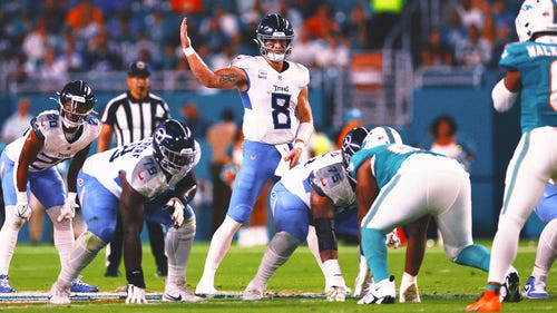 NEXT Trending Image: Titans quarterback Will Levis exits with shoulder injury vs. Dolphins