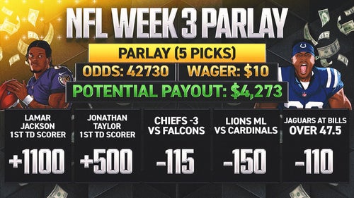 NFL Trending Image: NFL Week 3 odds: 'Woulda, Coulda, Shoulda' parlay; five bets that would've won big